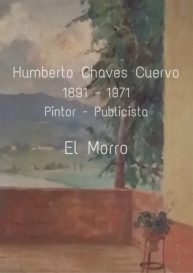 Terraza del Morro - Óleo de Humberto Chaves años cuarenta - Vista del Club Campestre.