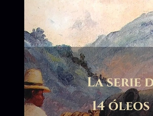 La turega - Detalle de óleo de Humberto Chaves - 1947