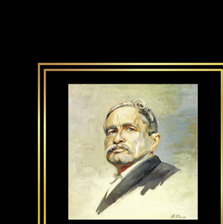 Humberto Chaves Cuervo (1891 - 1971)  Sup: Retrato de su padre Rafael Chaves Murcia Óleo -1906/ Retrato de su esposa María Villa -Óleo -1924 / Inf. Retrato de su nieta Mariela Lopera - Óleo - 1946 / Retrato del abogado Alejandro Botero  -Óleo - 1928 /